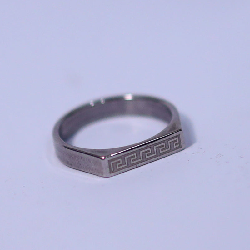 Silver Titanium Ring