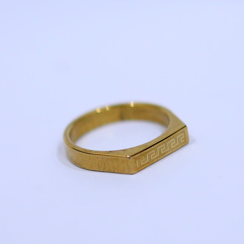 Gold Titanium Ring