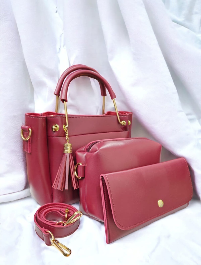 square 3 PC's set Bag